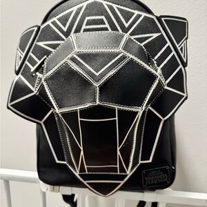 Loungefly Black Panther Black Backpack